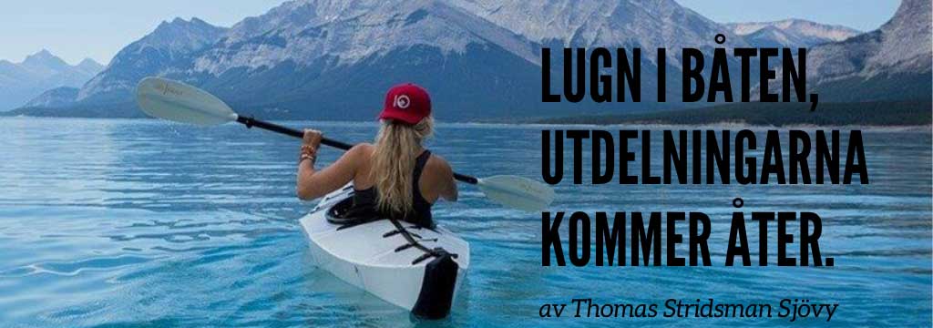 Lugn i båten, utdelningarna kommer åter