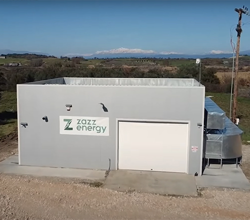 En grå anläggning från Zazz Energy