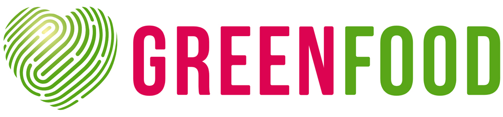 Green food logo