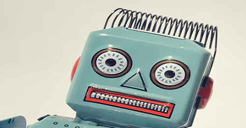 Turkos leksaksrobot